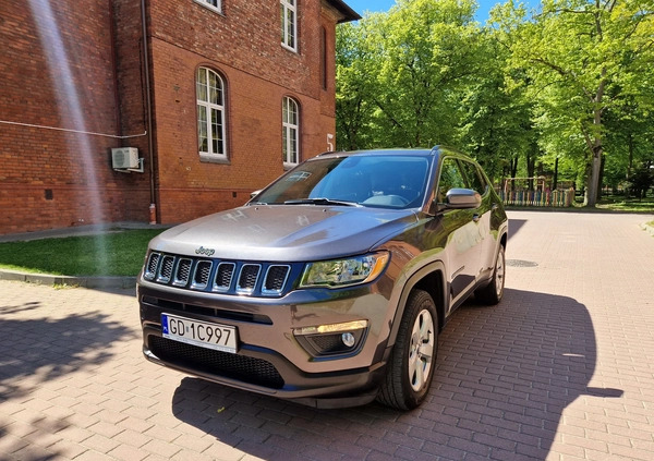 Jeep Compass cena 74800 przebieg: 40065, rok produkcji 2020 z Wejherowo małe 326